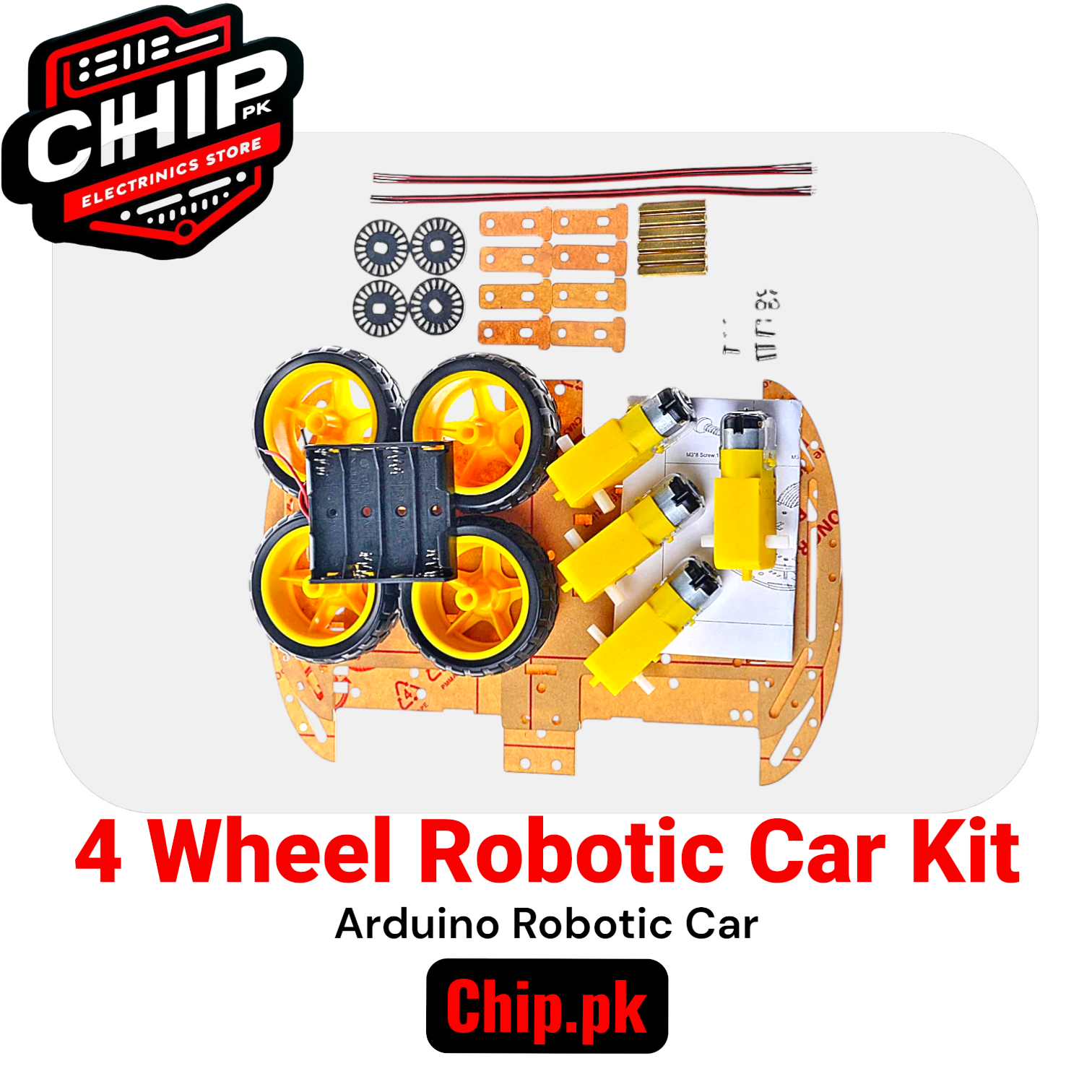 Arduino 4 Wheel Smart Robot Car Kit Price in Pakistan | Car Kit