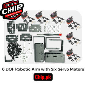 6DOF Robotic Arm Price in Pakistan | Almunium Robot Arm